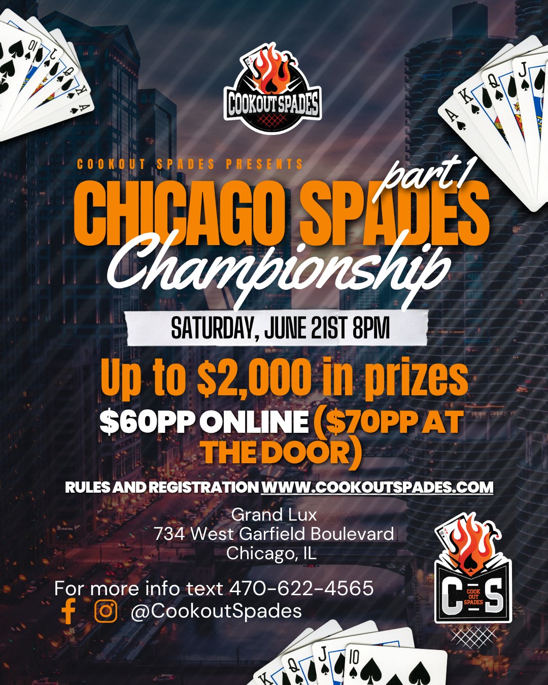 Chicago Spades Tournament Part 1